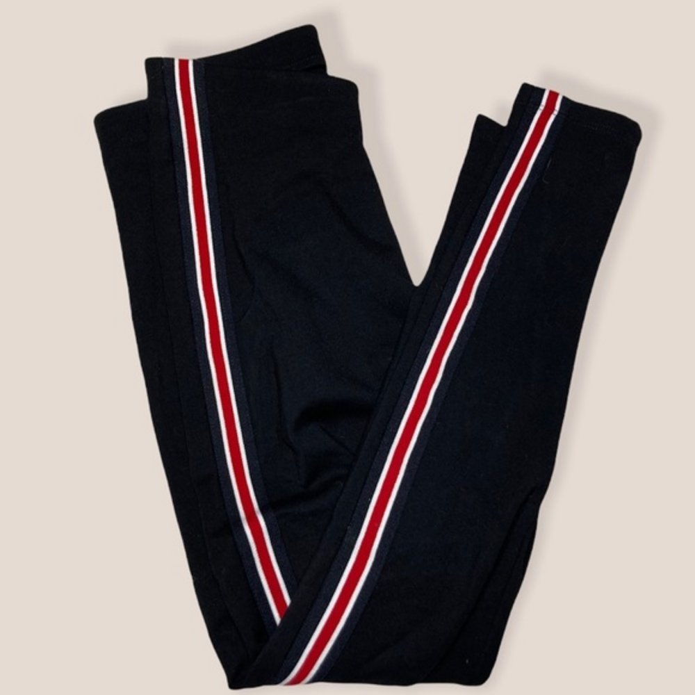 Velvet by Graham Spencer Raquel Side Stripe Leggings